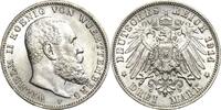 Württemberg 3 Mark Wilhelm II. 1891-1918 -