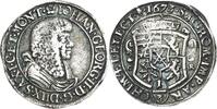 Sachsen-Kurlinie ab 1547 (Albertiner) 1/3 Taler Johann Georg II. 1656-1680 -