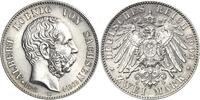 Sachsen 2 Mark 1902 Albert 1873-1902 Vorz&uuml;glich / vorz&uuml;glich+ 127.30 US$  +  34.72 US$ shipping