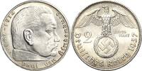 Gedenkausgaben 2 Reichsmark 1937 Vorz&uuml;glich-Stempelglanz 57.86 US$  +  34.72 US$ shipping