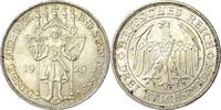  3 Reichsmark 1929 Revers kl. Flecken, vorz&uuml;glich+ 98.37 US$  +  34.72 US$ shipping