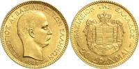 Griechenland 20 Drachmen 1884, Georg I. 1863-1913 Vorz&uuml;glich-pr&auml;gefrisch 1,157.26 US$  +  34.72 US$ shipping