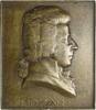 Personenmedaillen Einseitige Bronzeplakette ohne Jahr Mozart, Wolfgang A... 63.65 US$  +  34.72 US$ shipping