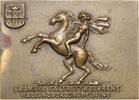 Schweden-Medaillen Einseitige Bronzeplakette ohne Jahr Kl. Flecke, vorz&uuml;... 75.22 US$  +  34.72 US$ shipping