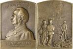 Ausbeute, Bergbau, H&uuml;ttenwesen Bronzeplakette 1905 Revers Kratzer, vorz&uuml;... 63.65 US$  +  34.72 US$ shipping