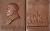 Porzellanmedaillen Braune Porzellanplakette ohne Jahr (1937). - Medaille... 52.08 US$  +  34.72 US$ shipping