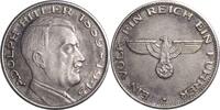 Drittes Reich Silbermedaille ohne Jahr (Nachkriegspr&auml;gung) Vorz&uuml;glich 104.15 US$  +  34.72 US$ shipping