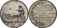 Schleswig-Holstein Medaillen Versilberte Bronzemedaille -