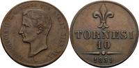 Italien-Neapel und Sizilien 10 Tornesi Francesco II. 1859-1869 -