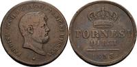 Italien-Neapel und Sizilien 10 Tornesi Ferdinand II. 1830-1859 -