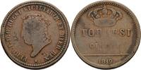 Italien-Neapel und Sizilien 5 Tornesi Ferdinand I. 1816-1825 -
