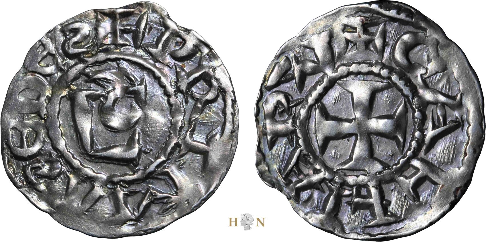 France, Feudal denier ca. 1050-1150 Archbishopry of Lyon, anonymous