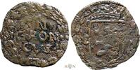 Nederland duit Graafschap Gronsveld, Josse Maximiliaan (1617-1662), zeldzaam, -