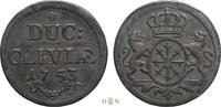 Germany Pfennig | duit County Kleve, Friedrich II (1740-1786), Kleve, scarce, -