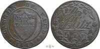 Switzerland 1/2 Batz | 5 Rappen Canton of Vaud / Waadt, -