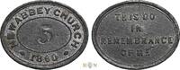 United Kingdom Communion Token New Abbey Church, very rare, -
