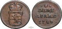Luxembourg 1/2 liard Joseph II (1780-1790), Bruxelles, -