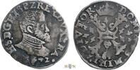 België 1/10 Philipsdaalder Hertogdom Brabant, Philips II (1555-1598), Antwerpen, -