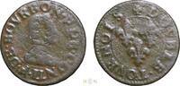 France Feodal double tournois Champagne, François de Bourbon (1605-1614), -