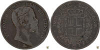 Italien 2 Lire Vittorio Emanuele II. - Florenz -
