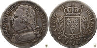 Frankreich 5 Francs Ludwig XVIII. -