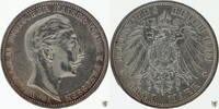 Preussen 3 Mark Wilhelm II. -