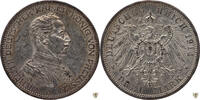 Preussen 3 Mark Wilhelm II. in Uniform -