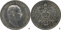 3 Mark 1912 E Sachsen Friedrich August III. vorzüglich