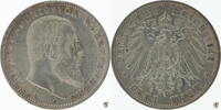 Württemberg 3 Mark Wilhelm II. -
