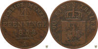 Preussen 4 Pfennig Friedrich Wilhelm IV. -
