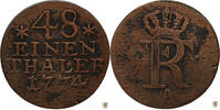 Preussen 1/48 Taler Friedrich II. -