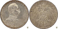 Preussen 3 Mark Wilhelm II. - 25. Regierungsjubiläum -