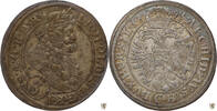 Österreich 3 Kreuzer Leopold I. Brieg -