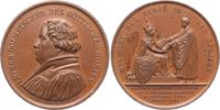 Personenmedaillen Bronzemedaille Luther, Martin *1483 Eisleben, +1546 Eisleben. -