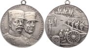 Erster Weltkrieg Tragbare Silbermedaille Wille, Ulrich *1848 Hamburg, +1925 Meilen / Schweiz, General der Schweizer Armee. -