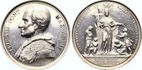 Italien-Kirchenstaat Silbermedaille Leo XIII. 1878-1903. -