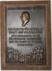 Musiker Einseitige Bronzegussplakette Zelter, Dr. Karl Friedrich Ritter von *1758 Berlin, +1832 Berlin, königlich preußischer Professor der Tonkunst, Komponist, Schöp -
