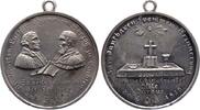 Sachsen-Albertinische Linie Zinnmedaille Friedrich August II. 1836-1854. -