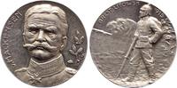 Erster Weltkrieg Silbermedaille Mackensen, August von *1849 Haus Leipnitz (Kr. Wittenberg), +1945 Burghorn (Celle), deutscher Generalfeldmarschall. -