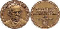 Sachsen-Dresden, Stadt Bronzemedaille 1912 Medaillen von Friedrich Wilhelm Hörnlein. In Originalpappdose. CH UNC