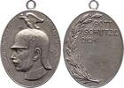 Erster Weltkrieg Silbermedaille Wilhelm II. und seine Verbündeten -