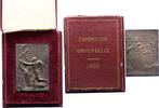 Weltausstellungen Bronzeplakette Paris -