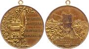 Haus Habsburg vergoldete Bronzemedaille Franz Joseph I. 1848-1916. -