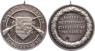 Sachsen-Albertinische Linie Silbermedaille Freistaat. -