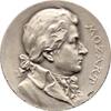 Musiker Silbermedaille Mozart, Wolfgang Amadeus *1756 Salzburg, +1791 Wien. -