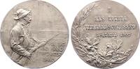 Sachsen-Dresden, Stadt Silbermedaille 1907 Medaillen von Friedrich Wilhelm Hörnlein. Sehr selten! Mattiert. Winz. Kratzer, sonst CH UNC