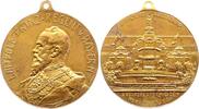Nürnberg-Stadt Tragbare, vergoldete Bronzemedaille -