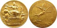 Frankreich-Paris, Stadt Vergoldete Bronzemedaille -