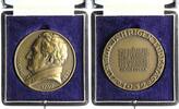 Personenmedaillen Bronzemedaille Goethe, Johann Wolfgang von *1749 Frankfurt, +1832. -