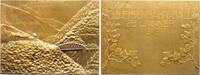 Haus Habsburg Bronzeplakette Franz Joseph I. 1848-1916. -